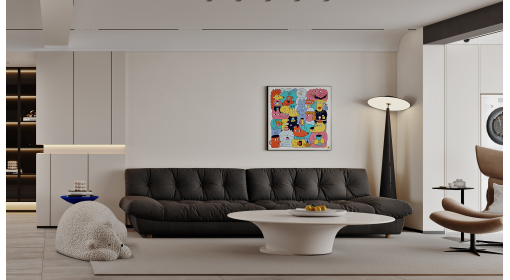 臺(tái)州·開(kāi)元山莊160m2現(xiàn)代意式風(fēng)格三居室