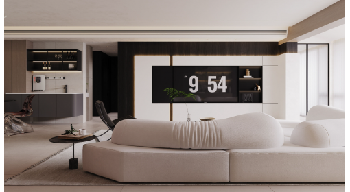 臺州·玖瓏和璽195m2意式風格三居室