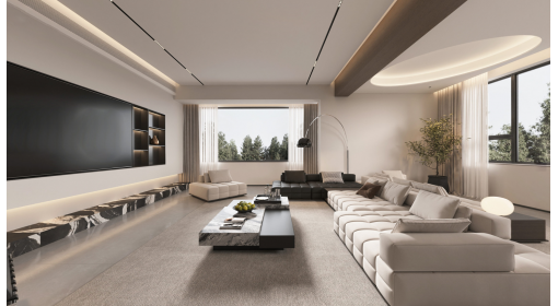 臺州·都市壹號194m2現(xiàn)代意式風格