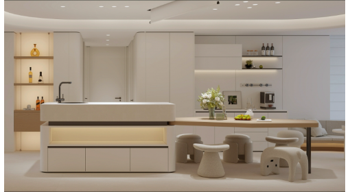 臺州·云樾觀嶺130m2現(xiàn)代極簡風格