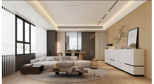 臺(tái)州·時(shí)代玖著120m2現(xiàn)代原木風(fēng)格