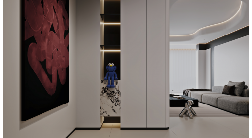 臺州·金麟府113m2意式極簡風格